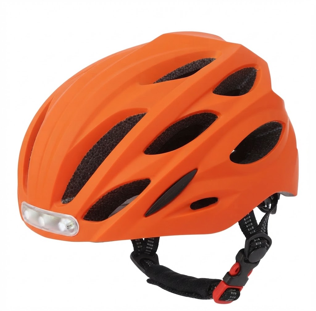 Fahrradhelm mit integrierter LED-Beleuchtung & Rücklicht – Sicherheit für City, E-Scooter & Bike