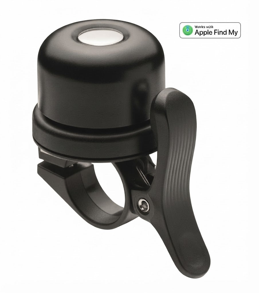 Intelligente Fahrradklingel mit Apple® Find My Integration - Klingel mit Ortungsgerät