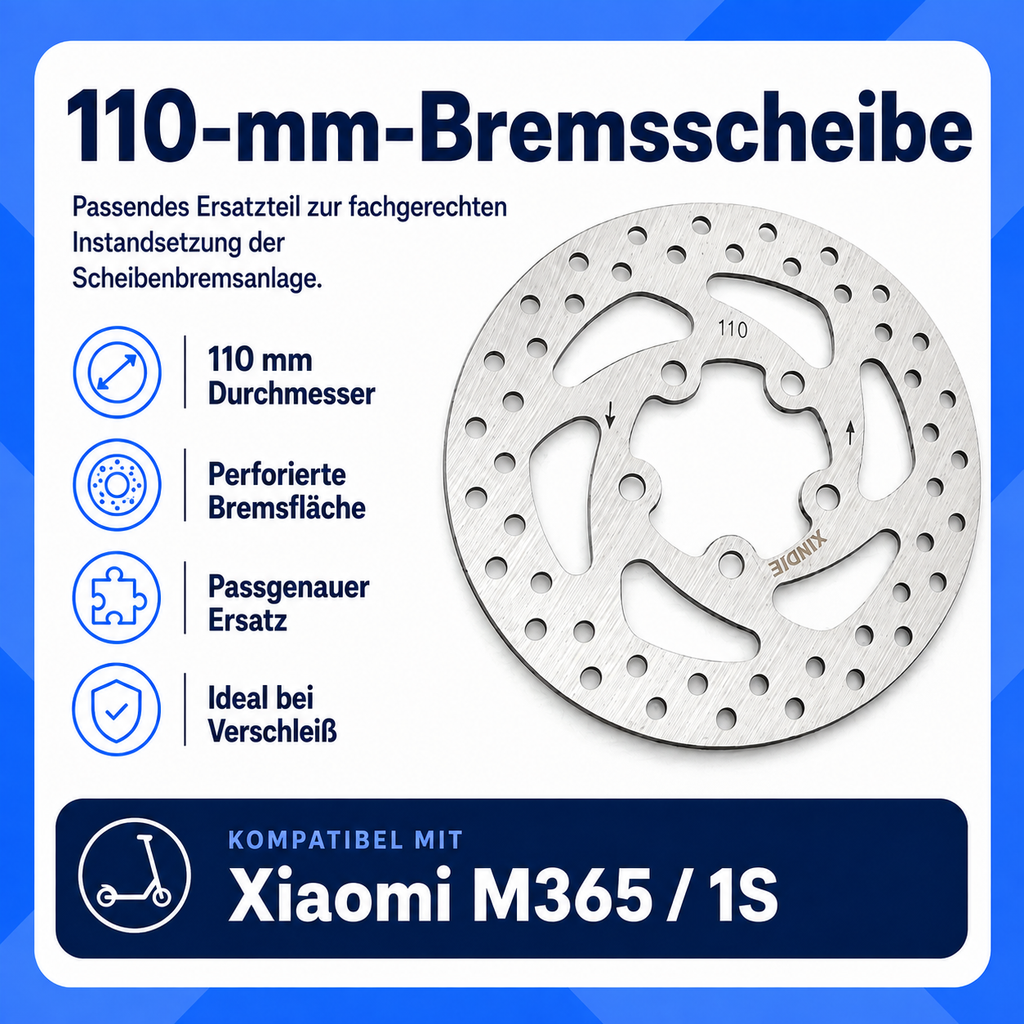 110-mm-Bremsscheibe für Xiaomi M365 / 1S