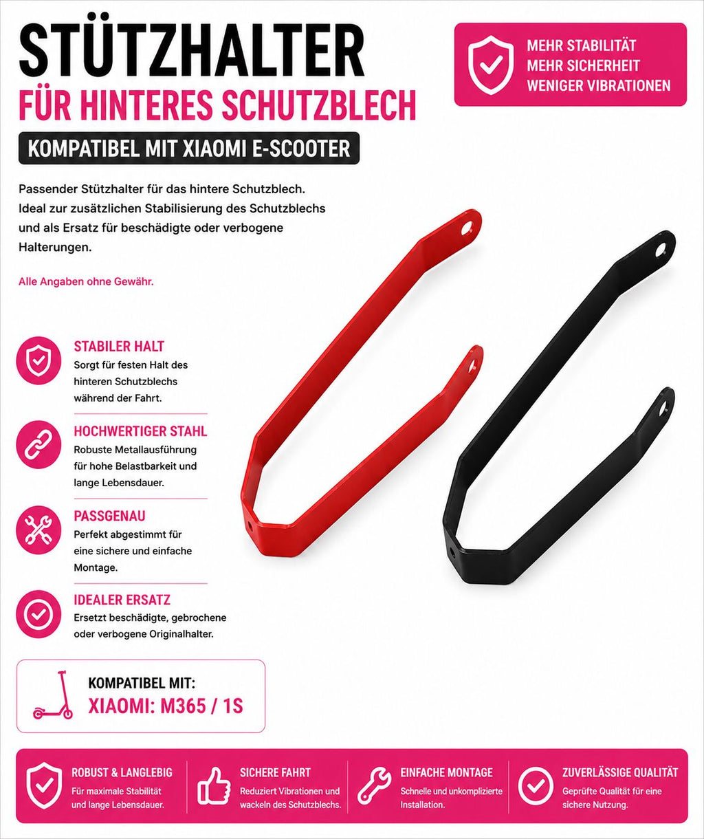 Schutzblech-Stützhalter für Xiaomi M365 / 1S