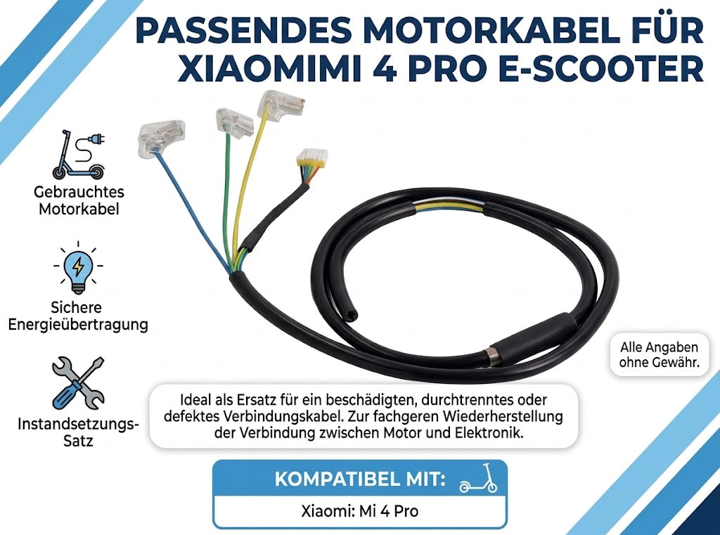 Motorkabel für Xiaomi Mi 4 Pro
