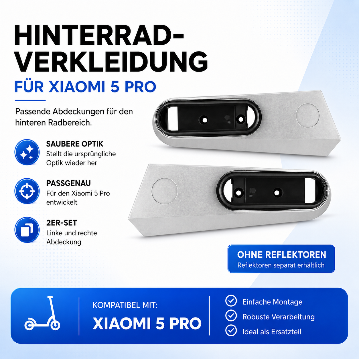 Hinterrad-Verkleidung für Xiaomi 5 Pro