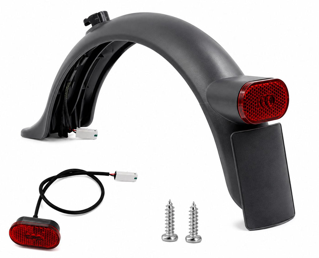 Hinteres Schutzblech mit Haken, Rücklicht und Kennzeichenhalter für Xiaomi Pro 2 / 1S / Mi 3
