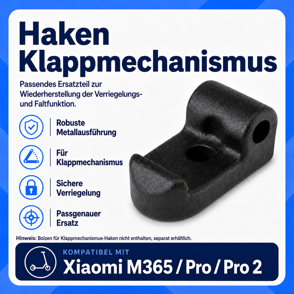 Haken für Klappmechanismus M365 / M365 Pro / Pro 2
