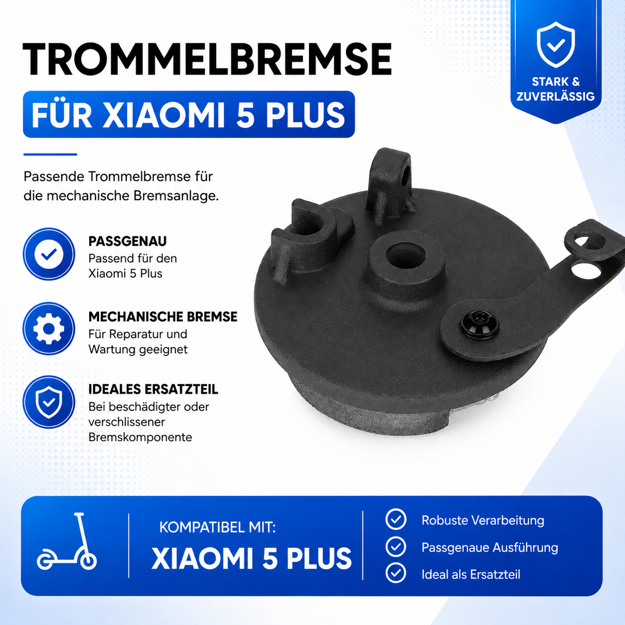 Trommelbremse für Xiaomi 5 Plus