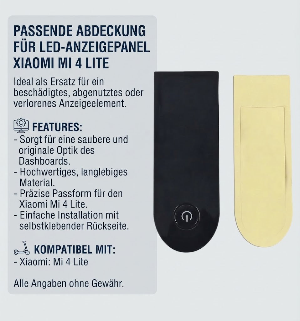 Abdeckung für LED-Anzeigepanel Xiaomi Mi 4 Lite