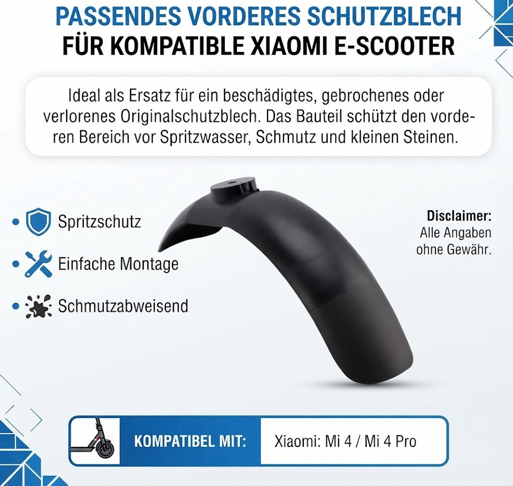 Vorderes Schutzblech für Xiaomi Mi 4 / Mi 4 Pro
