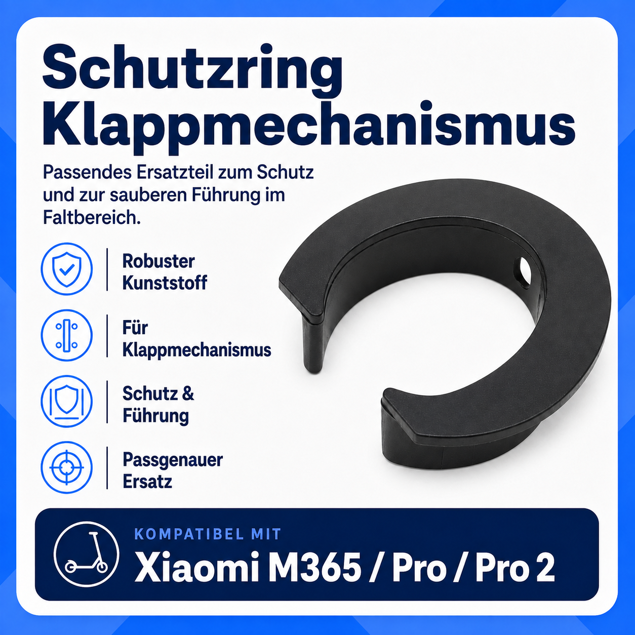 Schutzring für Klappmechanismus Xiaomi M365 / M365 Pro / Pro 2