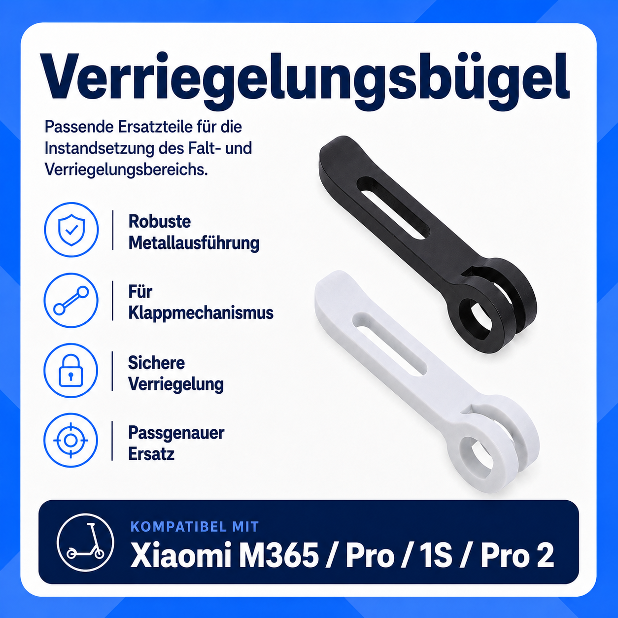 Verriegelungsbügel Klappmechanismus – Xiaomi M365 / Pro / 1S / Pro 2