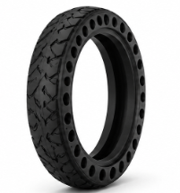 10×2.5 Offroad Vollgummireifen für Ninebot Max G30 / G30D / G30P & Xiaomi Mi 4 Serie