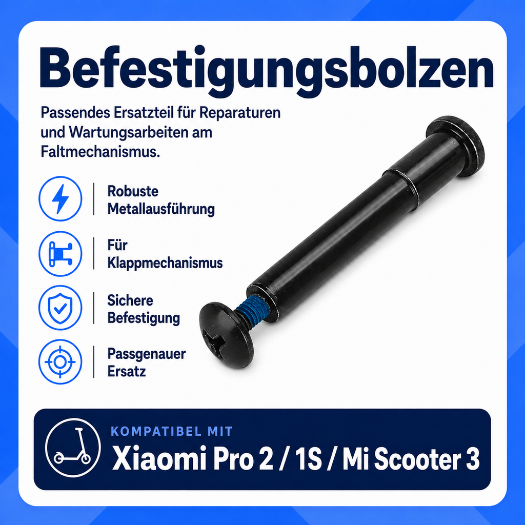 Befestigungsbolzen für Klappmechanismus Xiaomi Pro 2 / 1S / Mi 3
