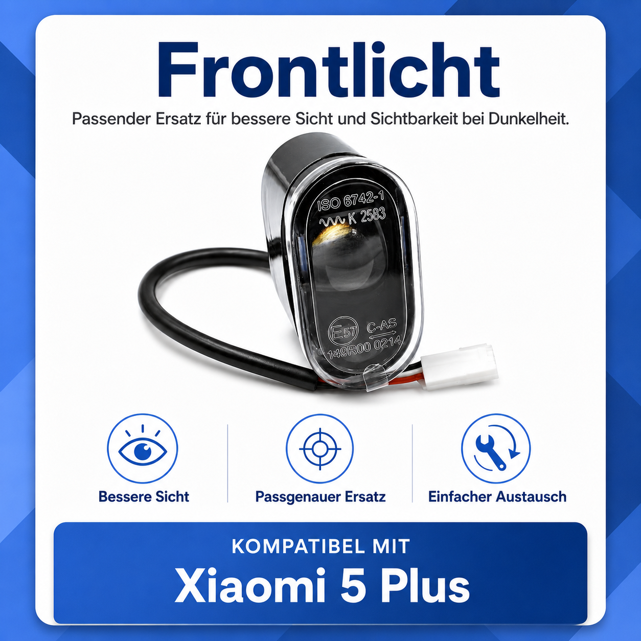Frontlicht Xiaomi 5 Plus – Kompatibilität