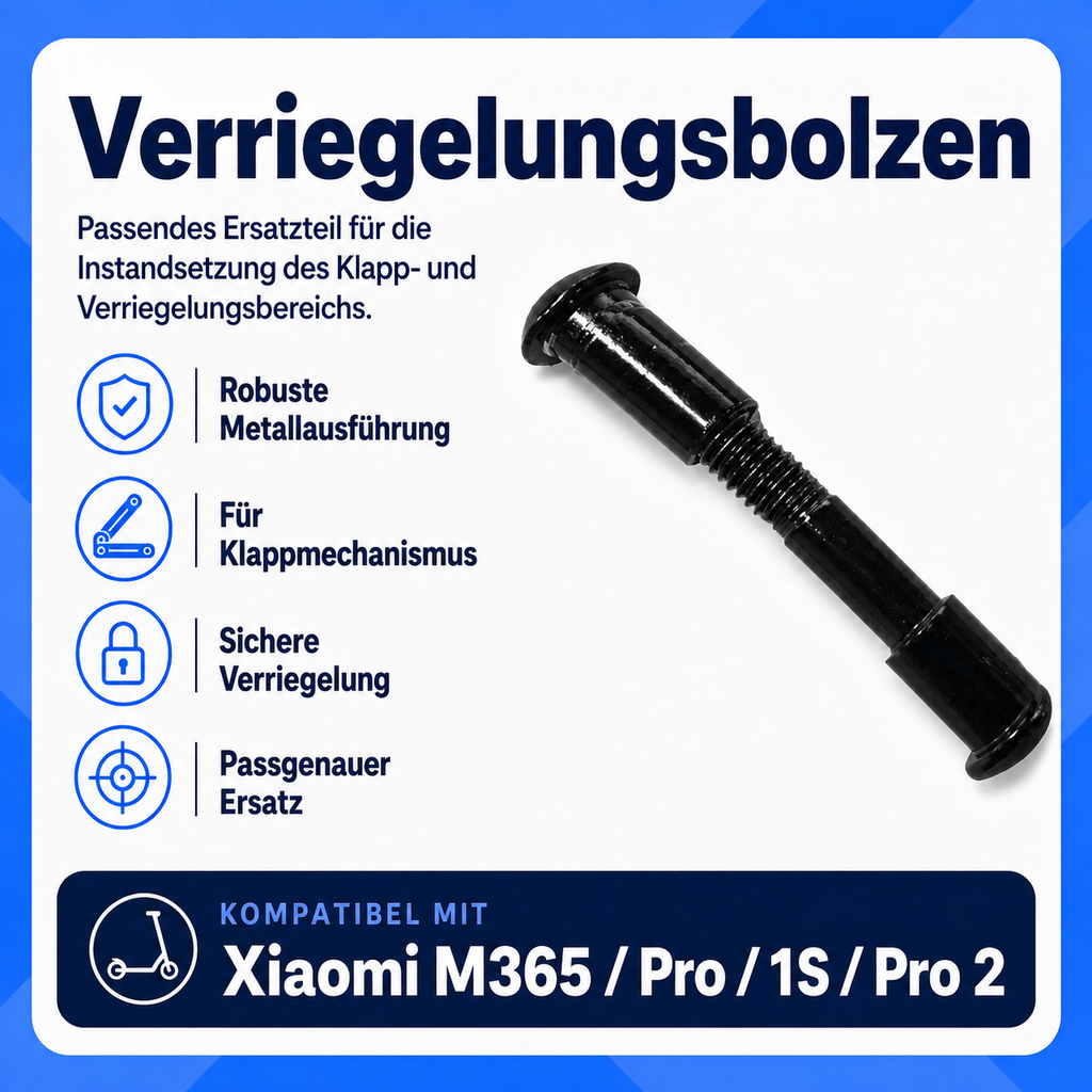 Befestigungsbolzen für Klappmechanismus Xiaomi M365