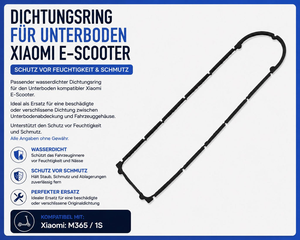 Unterboden-Dichtungsring für Xiaomi M365 / 1S