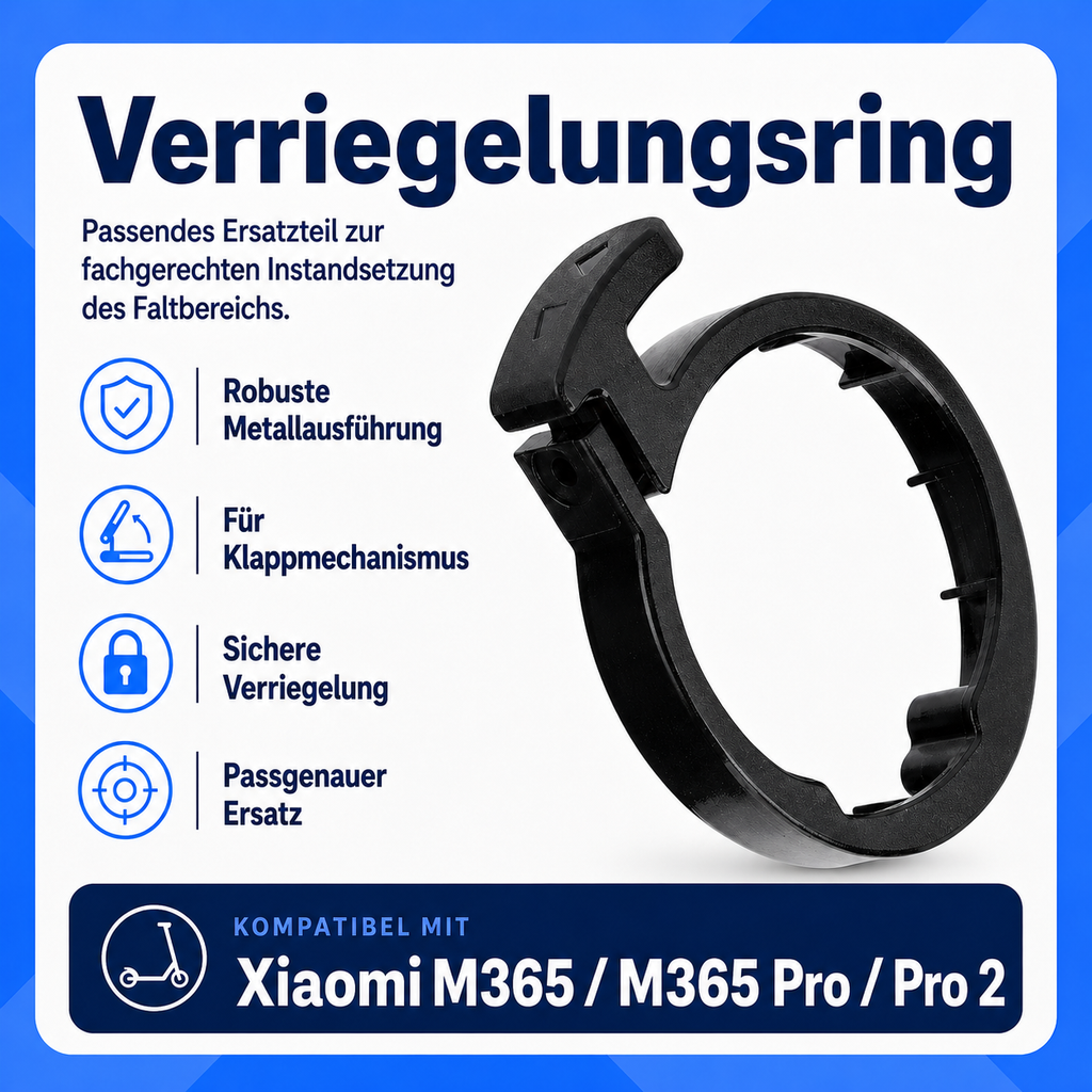 Runder Verriegelungsring für Klappmechanismus Xiaomi M365 / M365 Pro / Pro 2