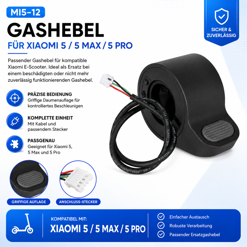 Gashebel Xiaomi 5 – Infografik