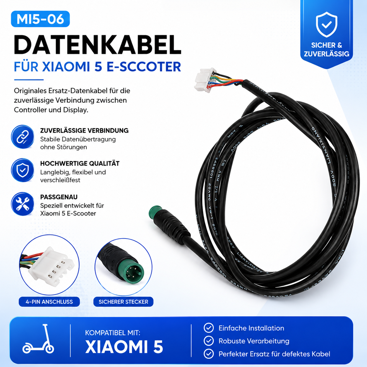 Datenkabel Verbindungskabel Xiaomi Mi 5 Infobild