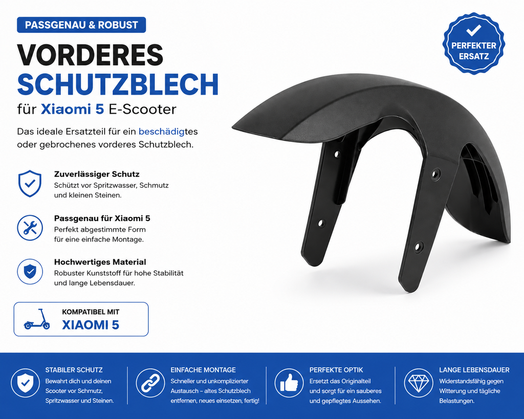 Vorderes Schutzblech Xiaomi Mi 5 Infobild