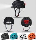 Fahrradhelm mit integrierter LED-Beleuchtung & Rücklicht – Sicherheit für City, E-Scooter & Bike